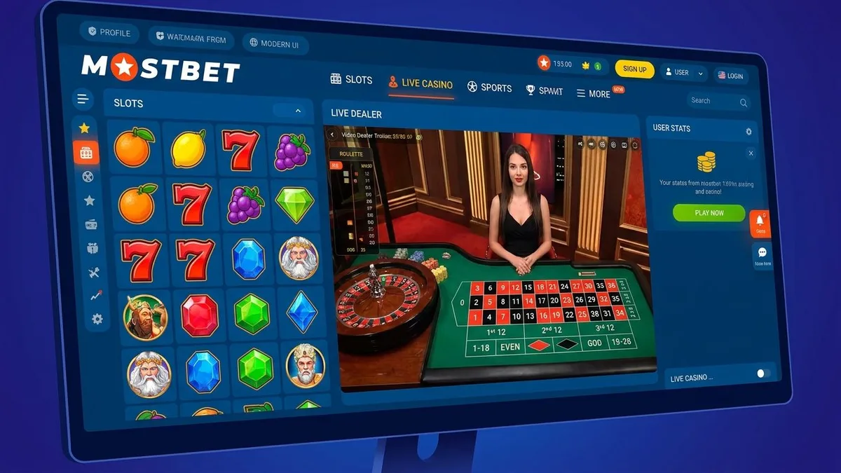 Casino hry Mostbet